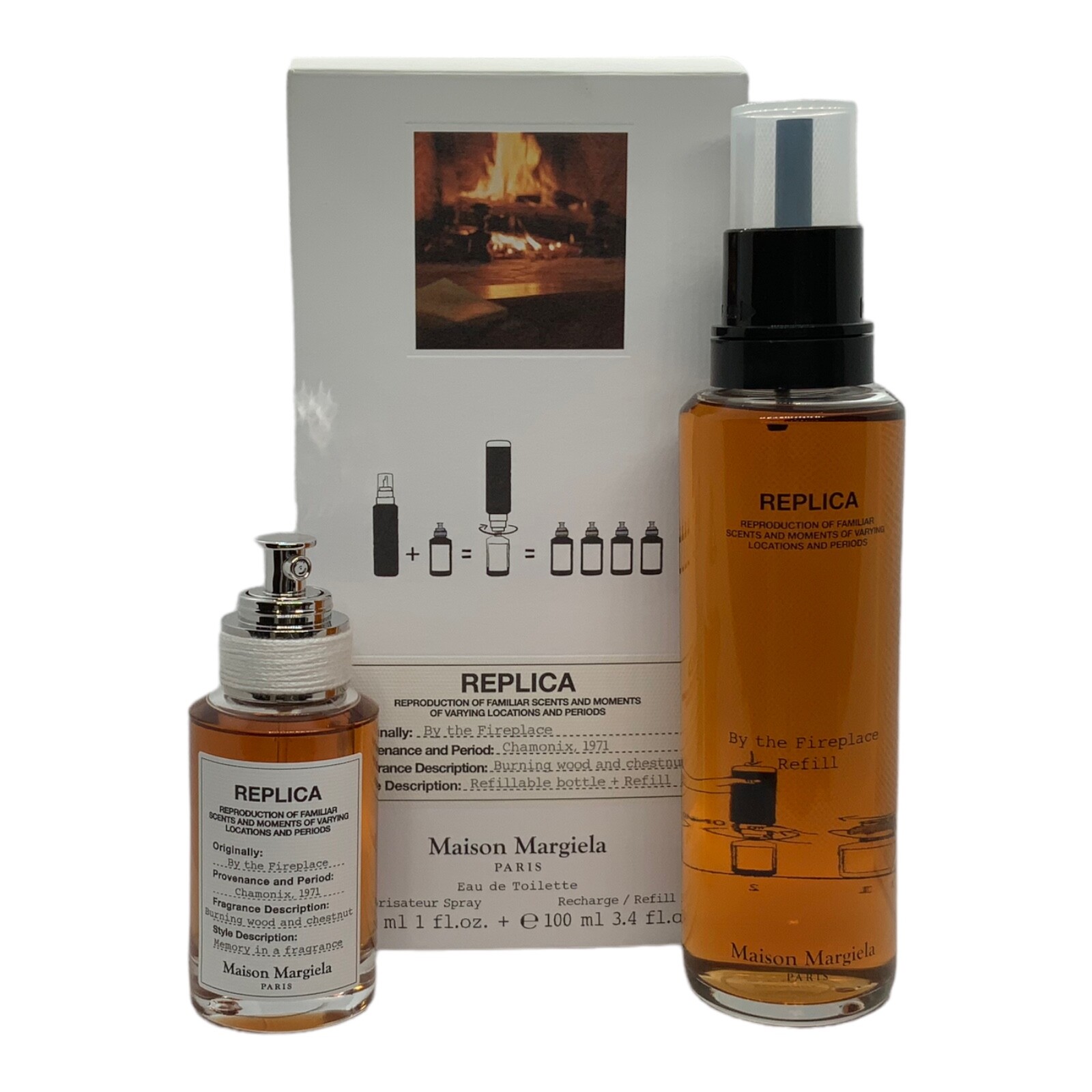 MaisonMargiela REPLICA 香水　100ml Maison Margiela Replica By The Fireplace Eau de Toilette