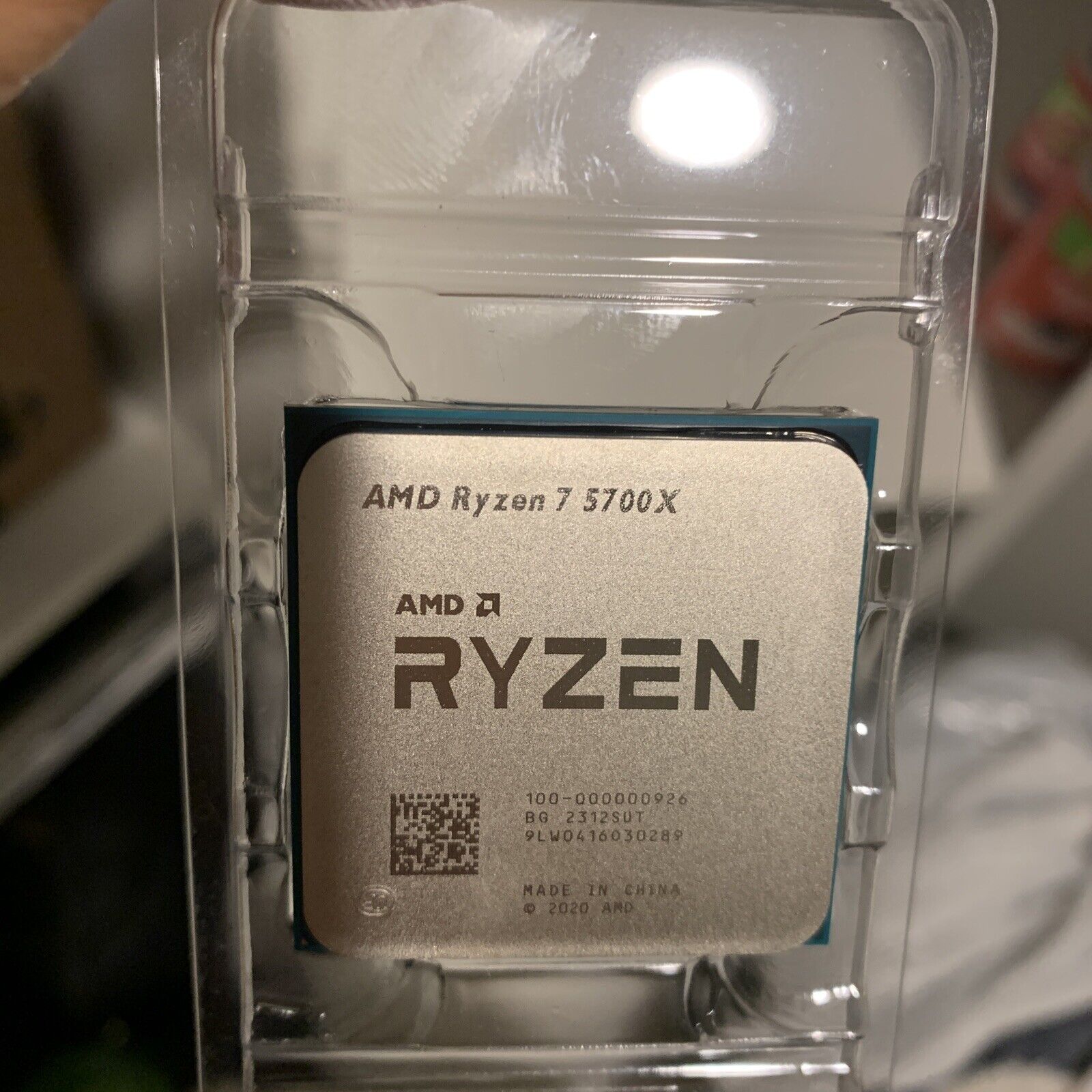 AMD Ryzen 7 5700X 8-Core 16-Thread 3.4GHz Socket AM4 CPU AMD Ryzen 7 5700X 8-Core 16-Thread 3.4GHz Socket AM4 CPU