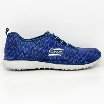 

Женские кроссовки Skechers Microburst Fluctuate 23304 синие кроссовки размер 7, Синий, Microburst Fluctuate