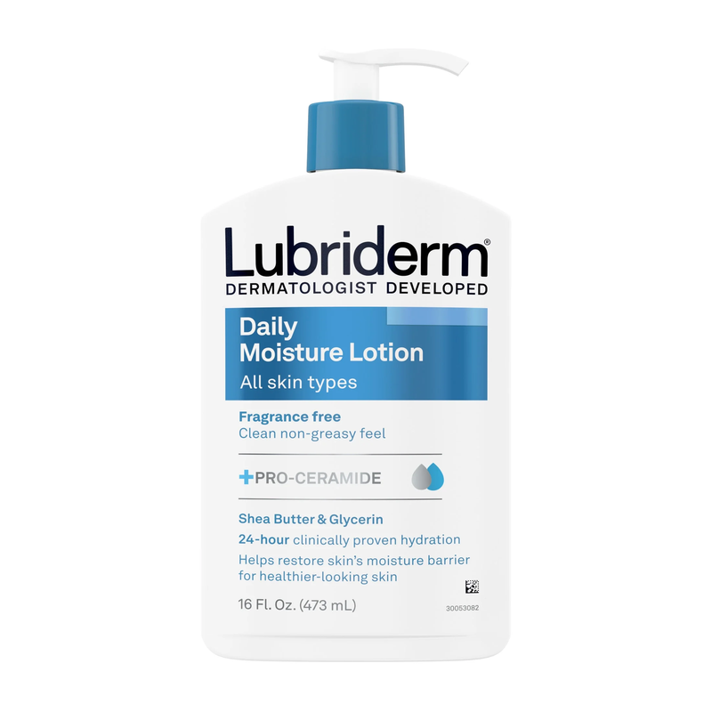Daily Moisture Full Body Lotion, Fragrance-Free Moisturizer, 16 Oz