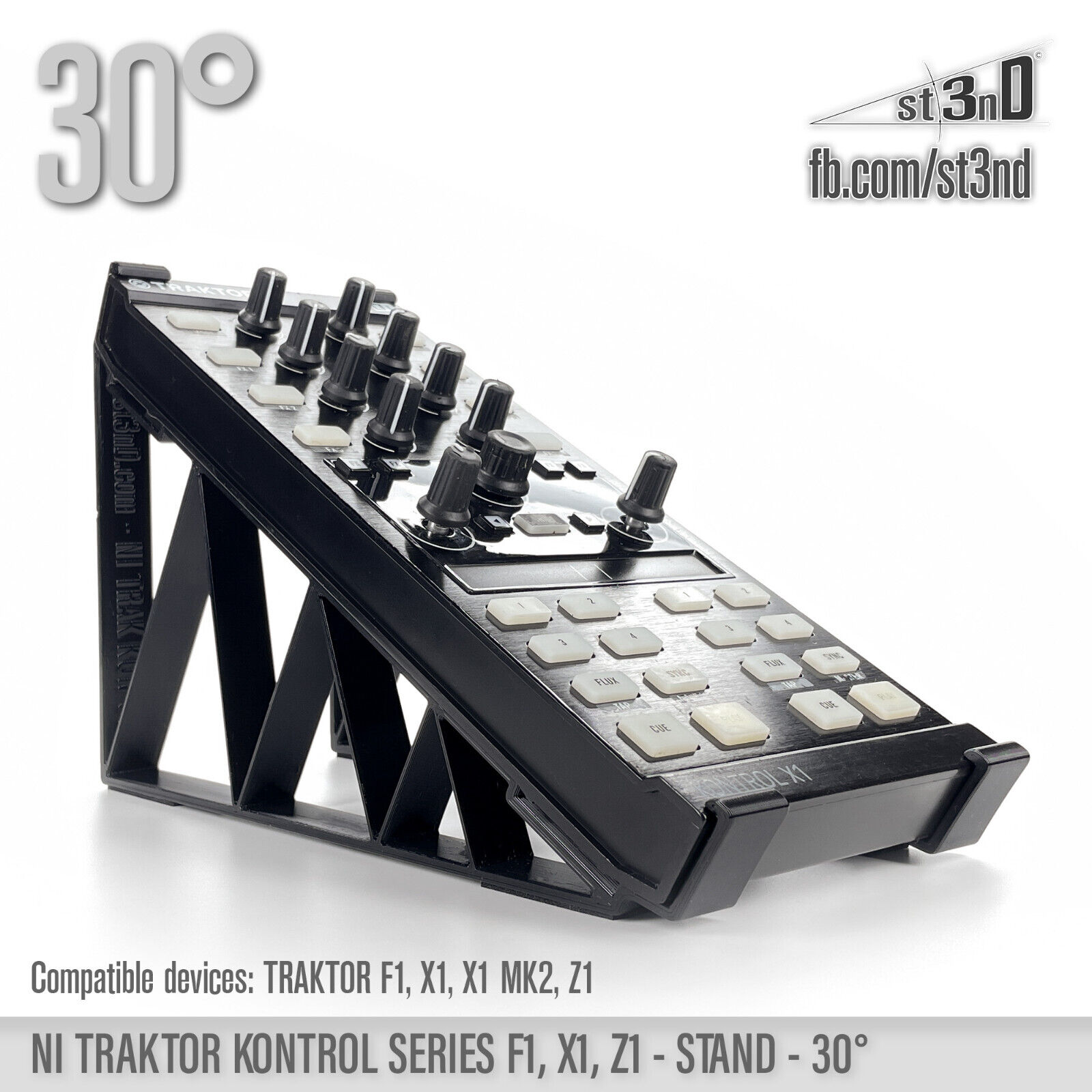 STAND for NATIVE INSTRUMENTS TRAKTOR KONTROL F1 / Z1 STAND for NATIVE INSTRUMENTS TRAKTOR KONTROL F1 / Z1
