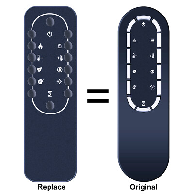 Remote Control For Dimplex Revillusion Built-in Electric Fireplace RBF24DLX