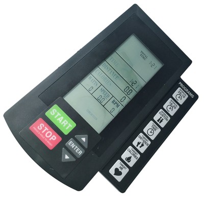 Electronic counter Exercise bicycle Display wind resistance magnetic control
