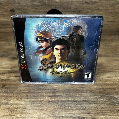 Shenmue (Dreamcast, 2000) *Complete 4 disks, Passport *Tested *