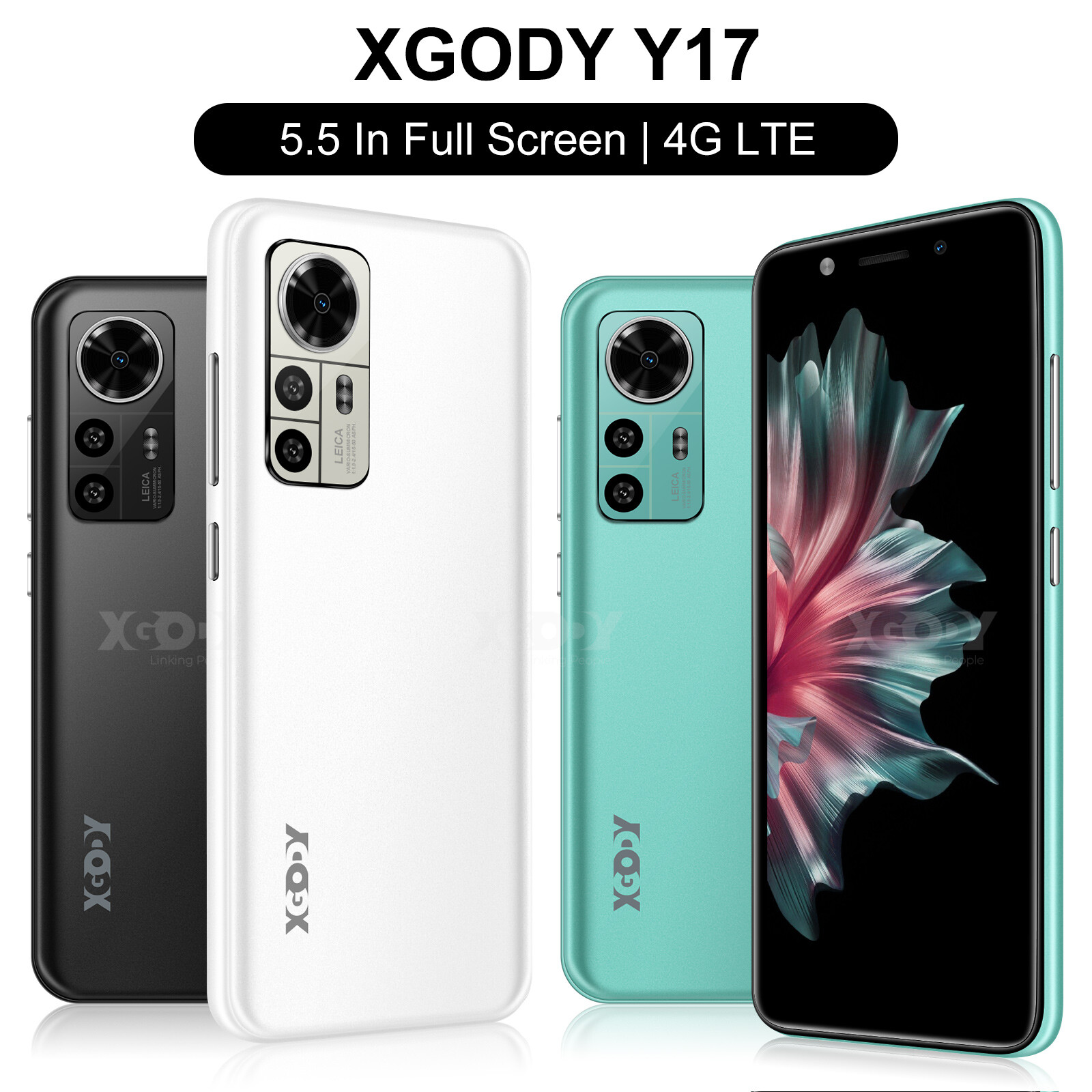 New Android Smartphones Cell Phone Unlocked Cheap Phones Dual SIM Quad Core AT&T