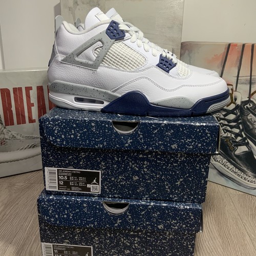 Nike Air Jordan 4 Midnight Navy エアジョーダン4 DH6927-140 Amazon.com: Jordan Mens Air 4 DH6927 140 Midnight Navy