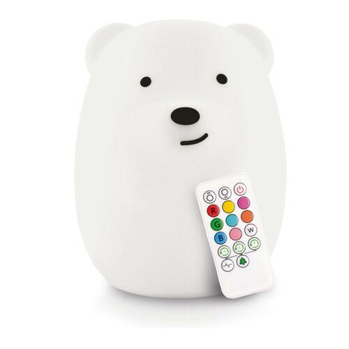 Lumipets LED Nursery Kids Night Light - Color Changing Touch Sensor & Remote