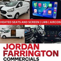 2023 FORD TRANSIT CUSTOM LIMITED 300 L2 H1 LWB VAN WITH AIRCON & HEATED SEATS