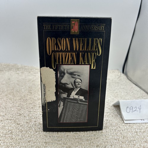 Citizen Kane - Fiftieth Anniversary (VHS, 1991) 53939562613