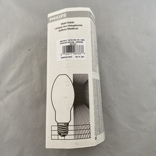 牡丹　NＴ-135 Philips Metal Halide Light Bulb 175W Clear Lamp 287334 MH175