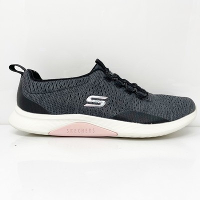 Skechers Womens Esla Fine Moment 104225 Черная повседневная обувь Кроссовки Размер 8, Черный, Esla Fine Moment