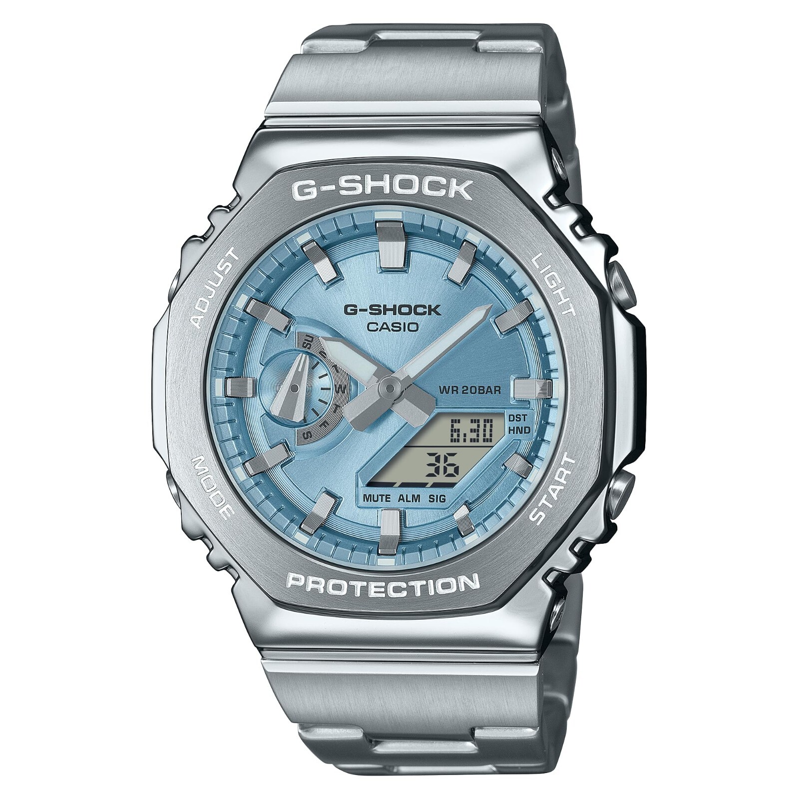 CASIO G-SHOCK GA-2110ET-2A ネイビー GA2110ET-2A | Analog-Digital Blue Men's Watch G-SHOCK | CASIO