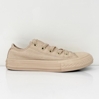 

Converse Boys Chuck Taylor All Star 359942F Бежевые повседневные кроссовки Кроссовки размер 12, Бежевый, Chuck Taylor All Star