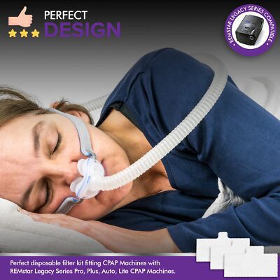 Mars Wellness CPAP Filter Kit – For REMstar Legacy Series Pro, Plus, Auto, Lite