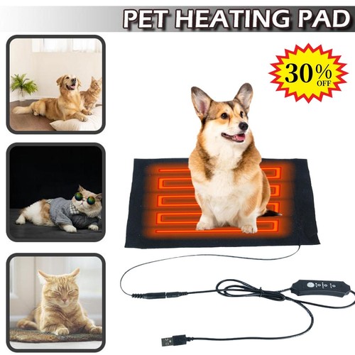 3 Level Temperature Pet Bed Warmer Office Chair Mats Uk