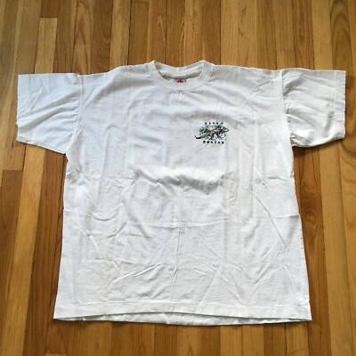 VTG 90s Gecko Roatan t-shirt 2X Single Stitch Honduras Lizard Ma-K-Nudo