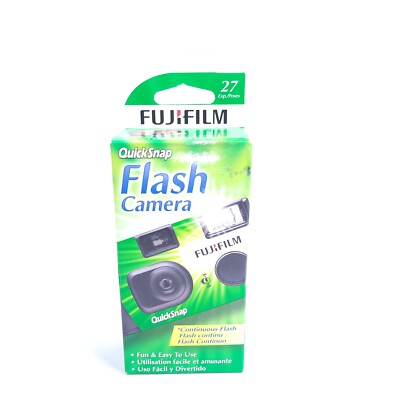 FUJIFILM QuickSnap Flash 400, 27 Exposures, EXP 07/2021 New, Sealed Box