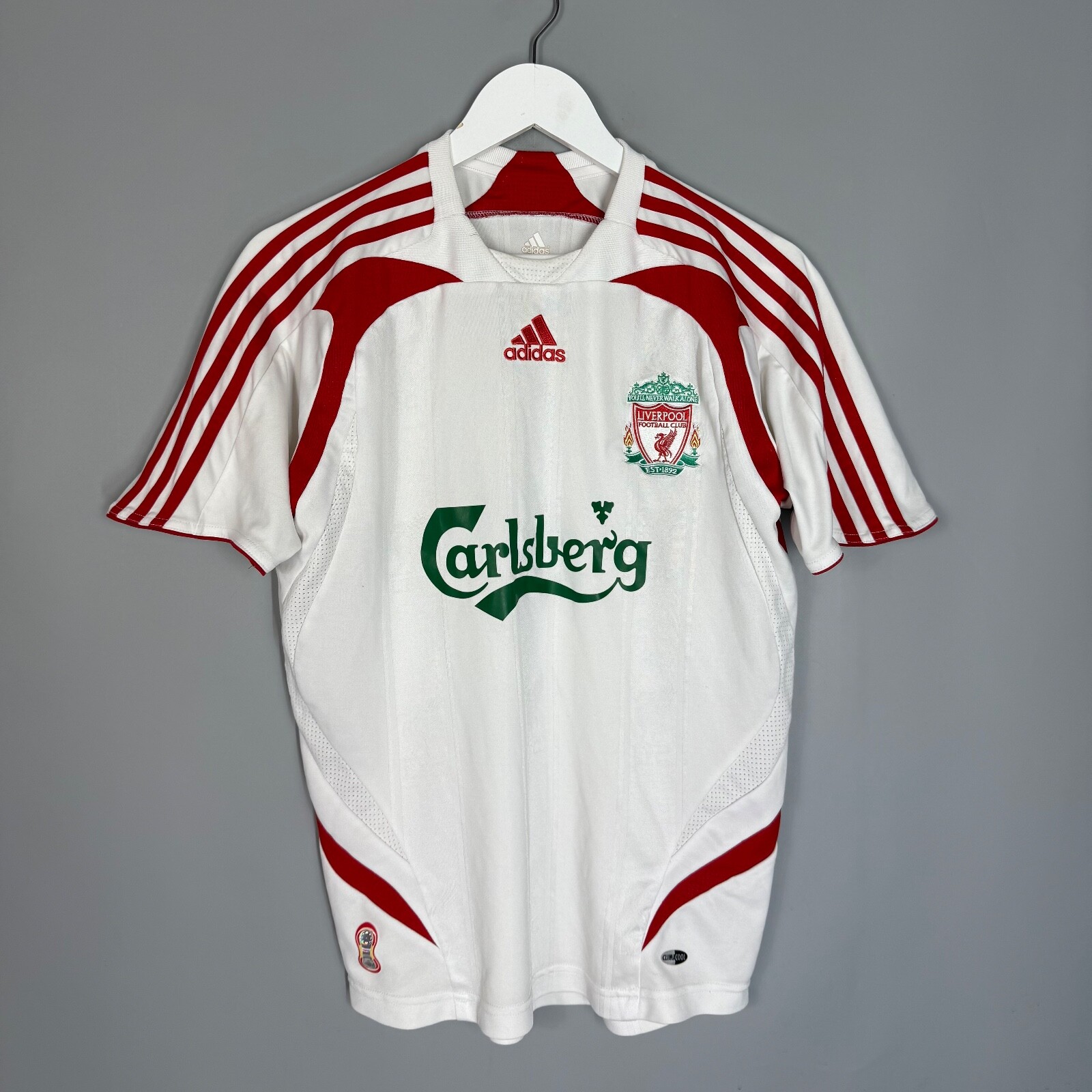 LIVERPOOL FC　2008-2010　ユニフォーム　長袖　adidas LIVERPOOL 2008 2010 HOME L SHIRT JERSEY ADIDAS 313214 sz L