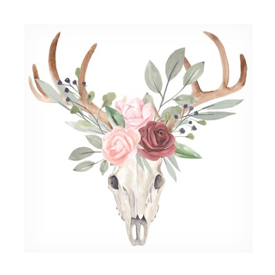 'Branched Posy I' Canvas Art by Annie Warren