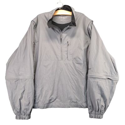 【haag】関税/送料込み a wool rider jacket grey Walter Hagen Golf Jacket Men's XXL Long Sleeve Gray Zipper
