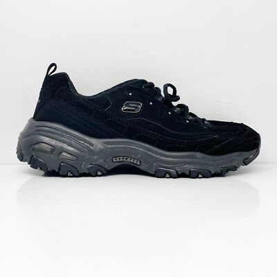 

Skechers Womens D Lites 11949 Черная повседневная обувь Кроссовки Размер 8.5, Черный, D Lites
