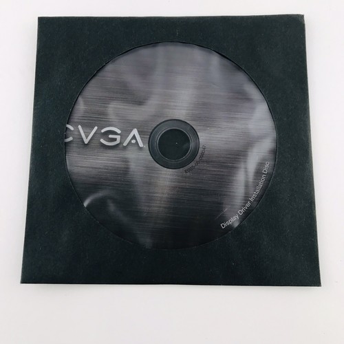 EVGA Display Driver Installation Disc Version 13-760-01-1 Video Card Driver