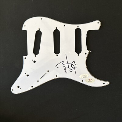 Johnny Depp : Signed Guitar Pickguard with JSA & PSA COA Rare