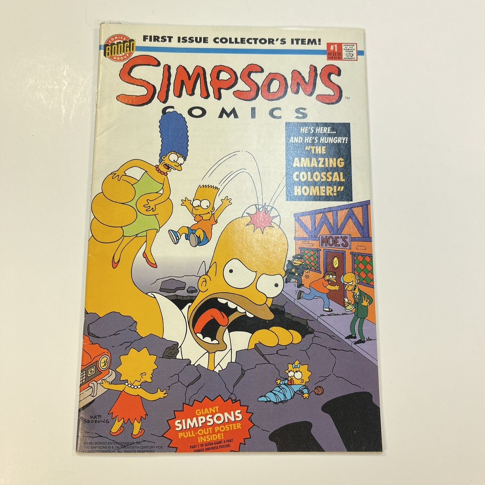 サムソン1992年 11冊セット THE SIMPSONS COMICS Comic Book 1993 #1 1st edition | eBay