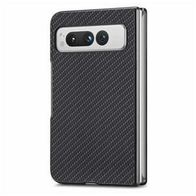 Fibre Pattern Stickers Leather Texture Fashions Phone Case For Google Pixel Fold