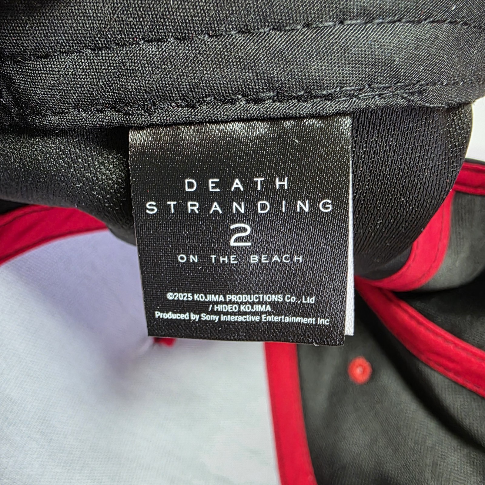 New Death Stranding 2 On The Beach Black Baseball Cap Official Kojima Promo Hat