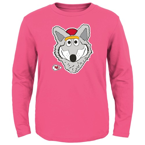 Outerstuff Малыш НФЛ Канзас-Сити Талисман команды вождей с изображением головы и длинными рукавами