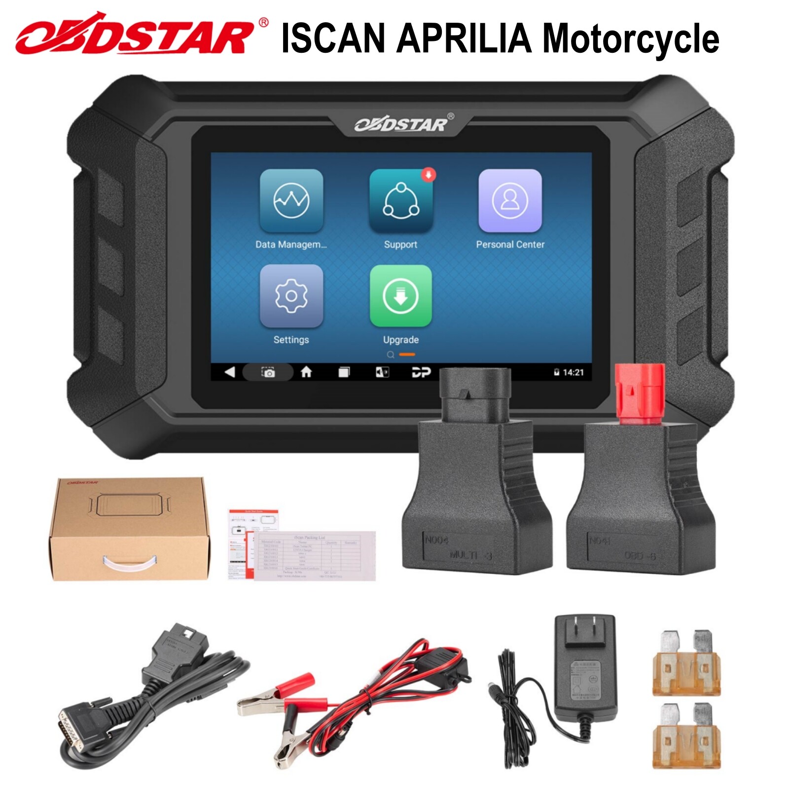 OBDSTAR iScan Aprilia Intelligent Motorcycle Diagnostic Tool