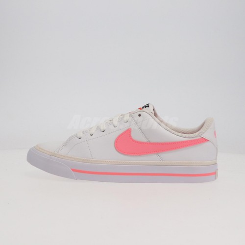 

Nike Court Legacy GS LEFT FOOT TOUGUE DISCOLORATION Kids US5.5Y Shoes DA5380-103, Белый, Court Legacy Gs