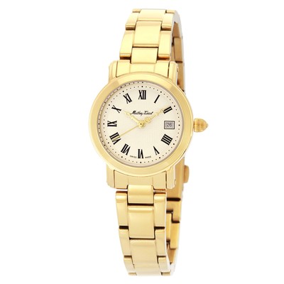 Женские часы Mathey-Tissot City с белым циферблатом D31186MPBR