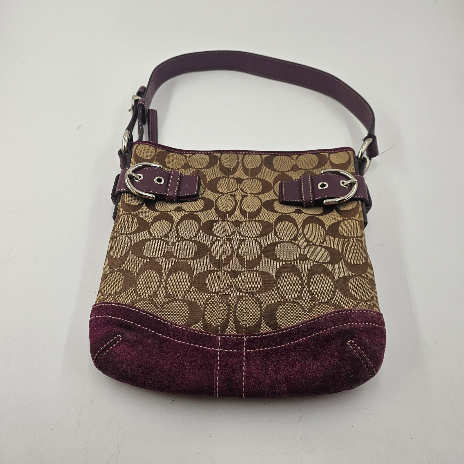 vintage coach old purple Boston Suede 紫 Vintage Purple Suede Coach | TikTok