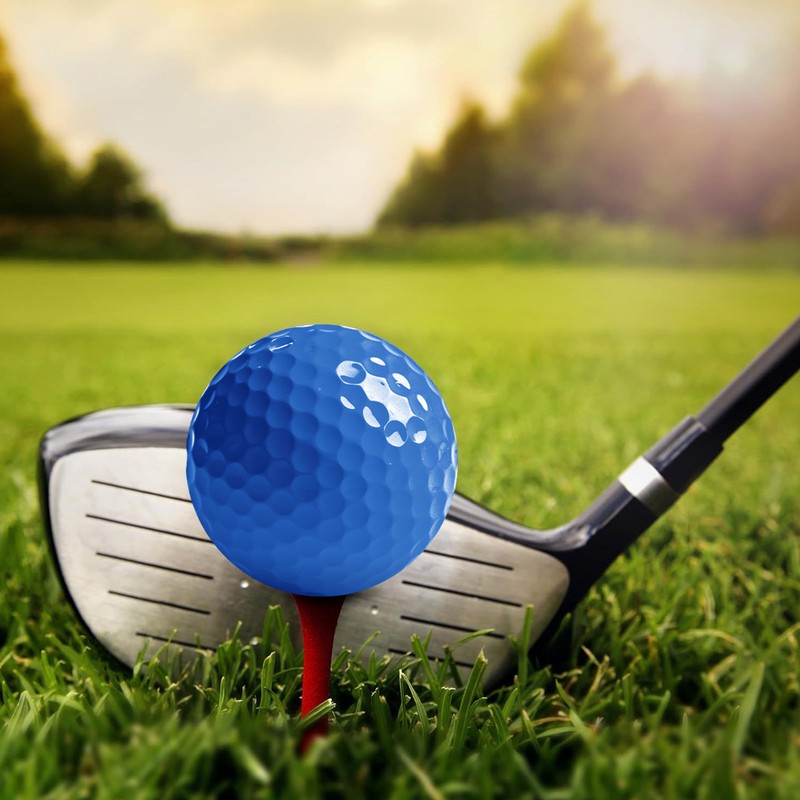 Colored Golf Balls Bright Golf Balls for Men Neon Color Golf Balls Long Distance