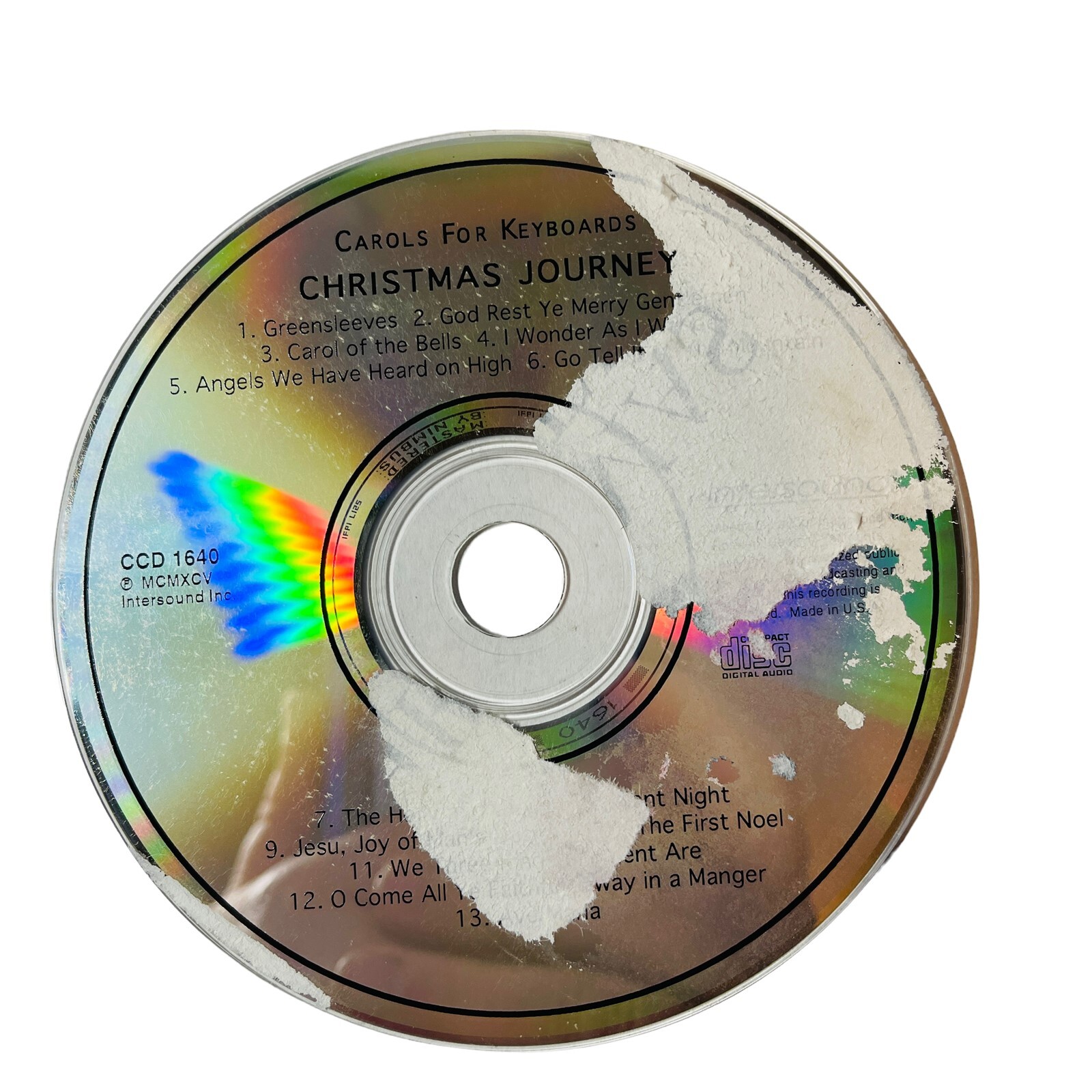 Christmas Journey Carols for Keyboards CD Oct-1996 Intersound