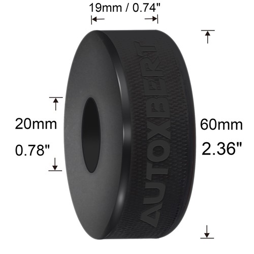 Rubber Jack Pad Lift Car Damage Protection Universal For Most 2T Bottle Jacks 🔥