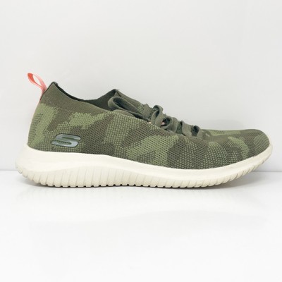 

Skechers Womens Ultra Flex Wild Pursue 149029 Зеленые кроссовки Кроссовки 5.5, Зеленый, Ultra Flex Wild Pursue