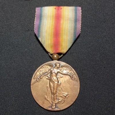 R13/1/26 (REF34178) Médaille militaire belge interalliée 14/18 belgian MEDAL