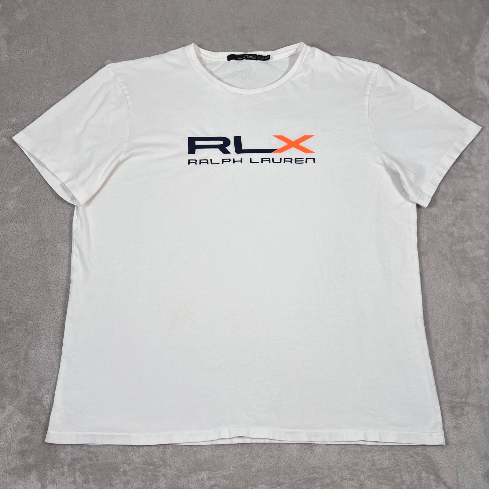 美品　Ralph Lauren RLX ペイズリー総柄ハーフジップシャツ Deadstock L 90s USA ペイズリー総柄 シルクシャツ ポロラルフ