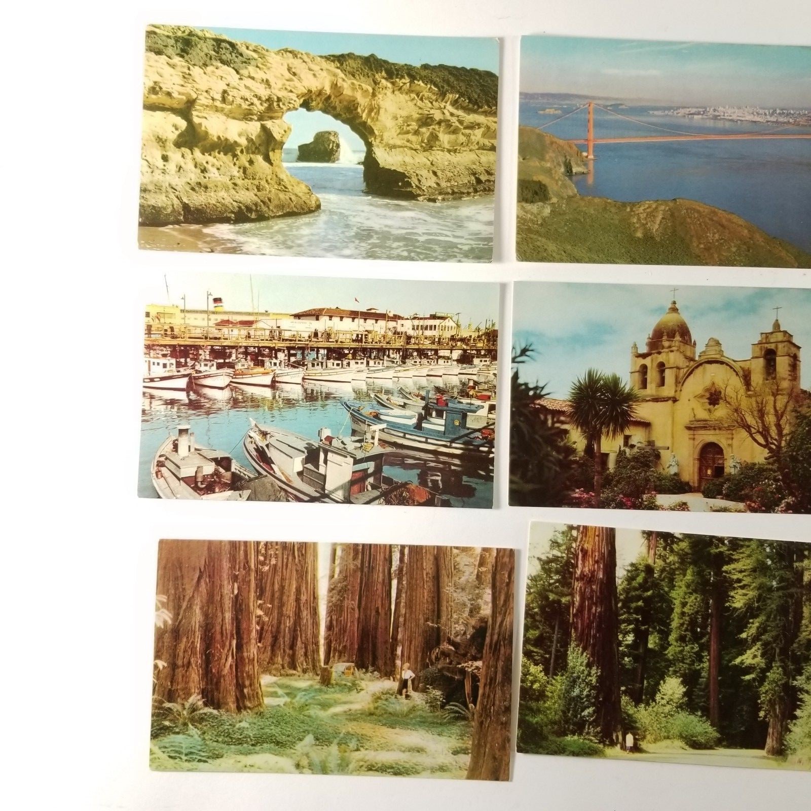 Lot of 10 Postcards - Union 76 Gasoline Promotion Travel the West California