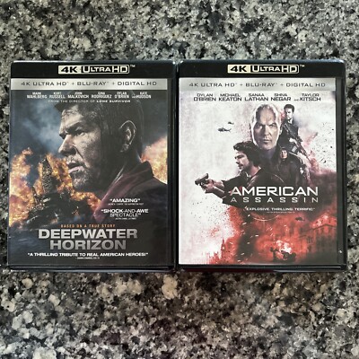 Deepwater Horizon & American Assassin (4K Ultra HD UHD + Blu-ray)
