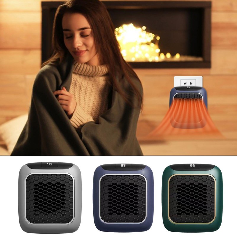 200w Mini Heater Fan Wall Mounted Space Heater