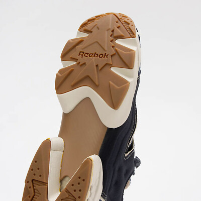 Pre-owned Reebok Instapump Fury 94 [100074848] Men Casual Shoes Obsidian/east Coast Blue