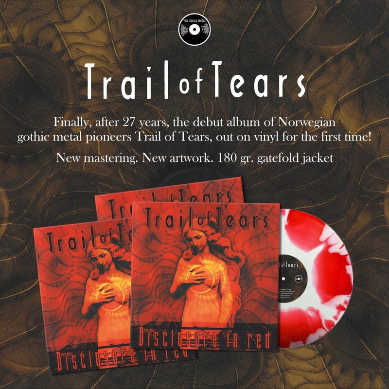 Trail Of Tears Offenlegung In Rotem Lp Vinyl Tcm052sb Neu