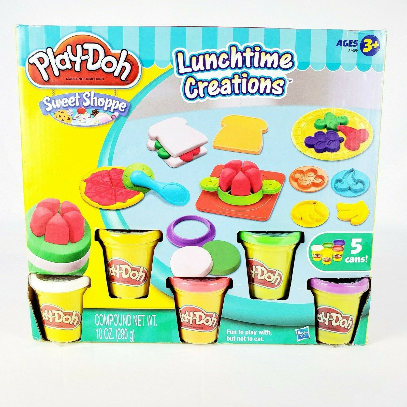 play doh lunchtime creations