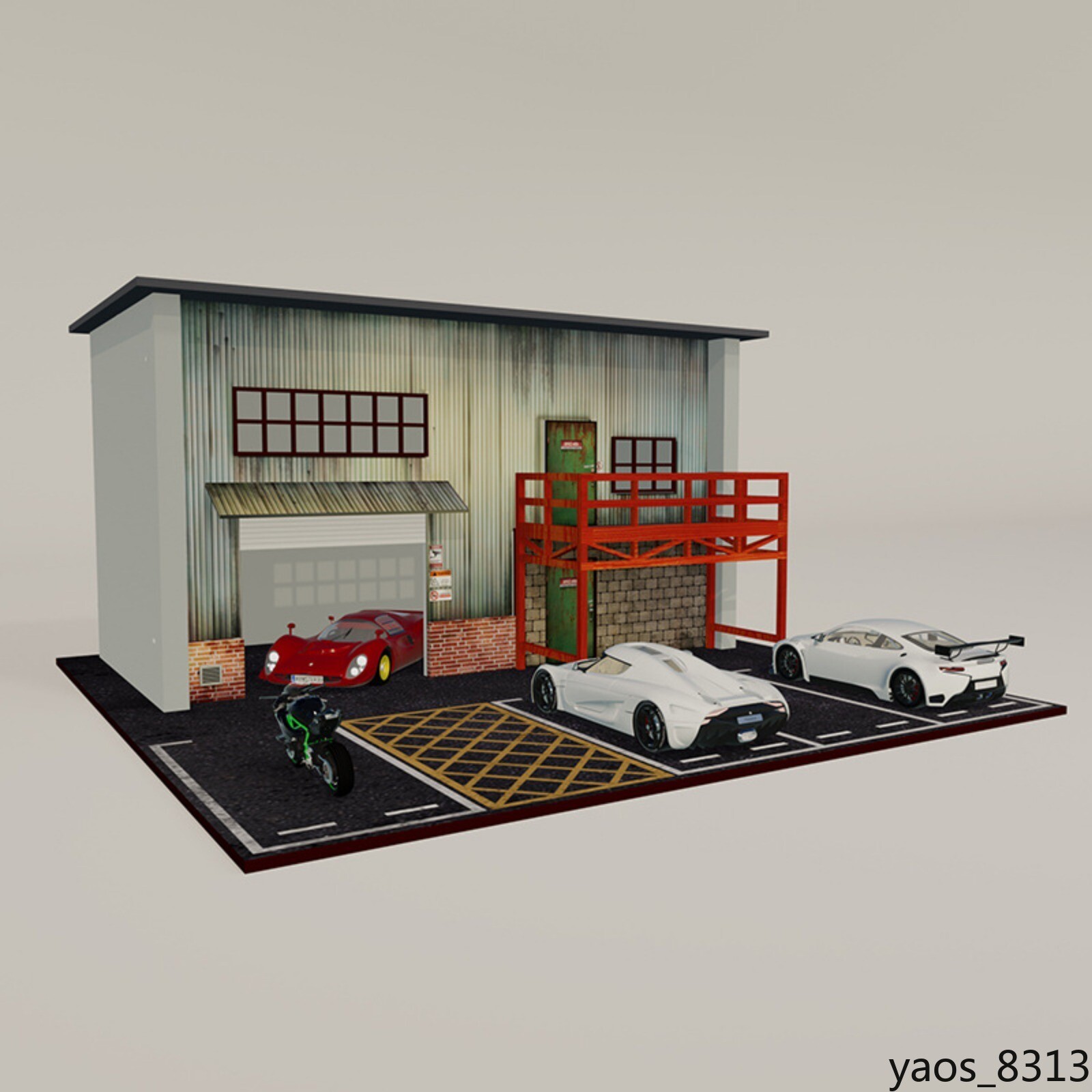 ★ Diorama Garage Plate　　　　　　　　　　　　　　【数限】 $_10.JPG?set_id=880000500F