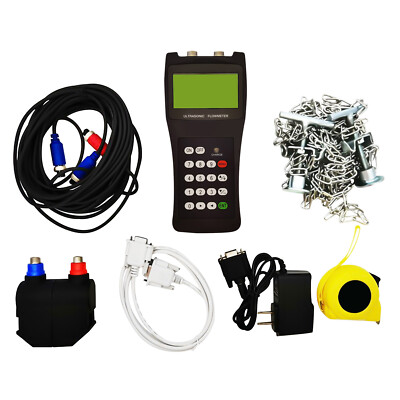 Digital Ultrasonic Liquid Flowmeter TDS-100H Handheld Flow Meter DN50-700 M2