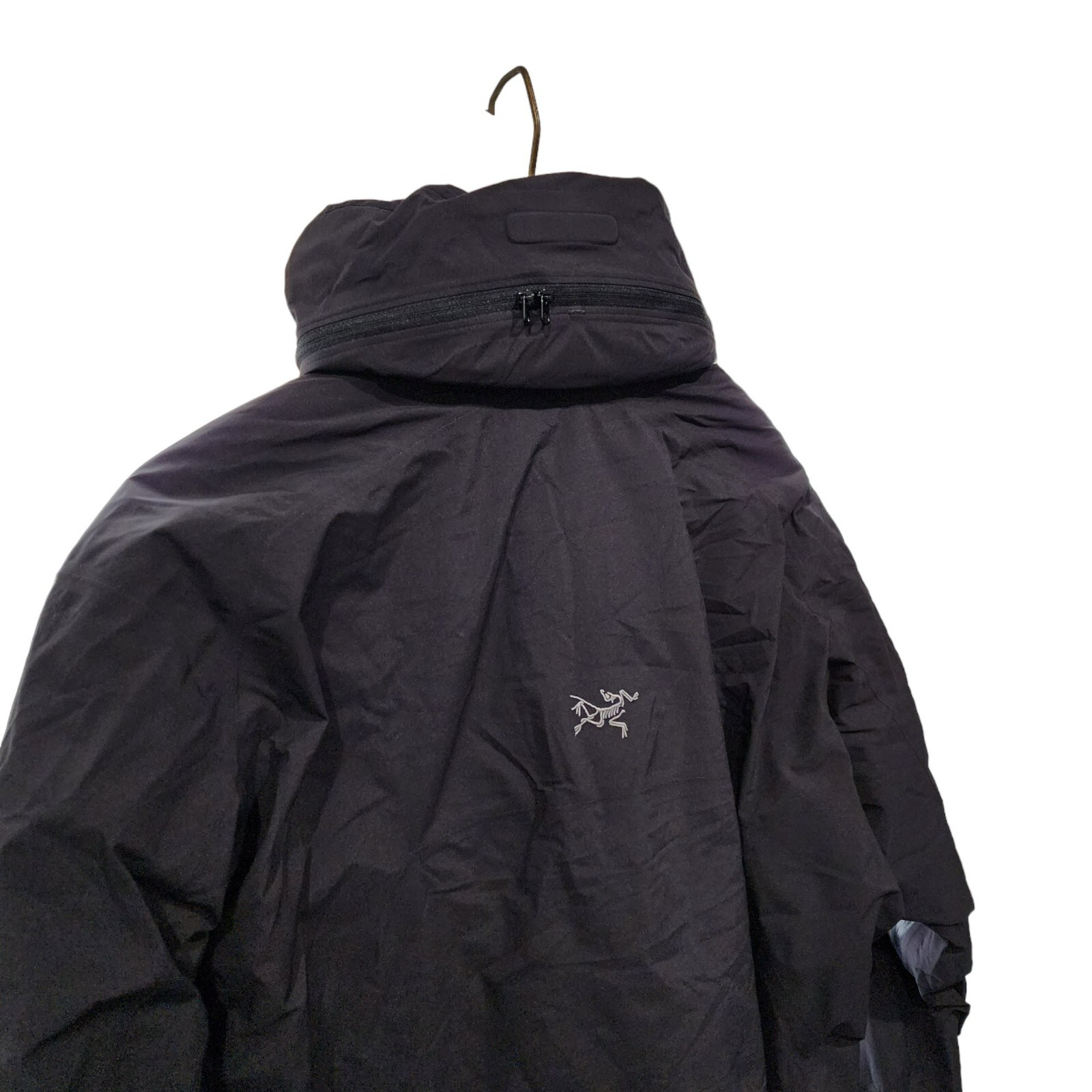 Pre-owned Arc'teryx Arcteryx Sentry Jacket Men's Black, '09 Deadstock Model 7440 Primaloft Pro Shell